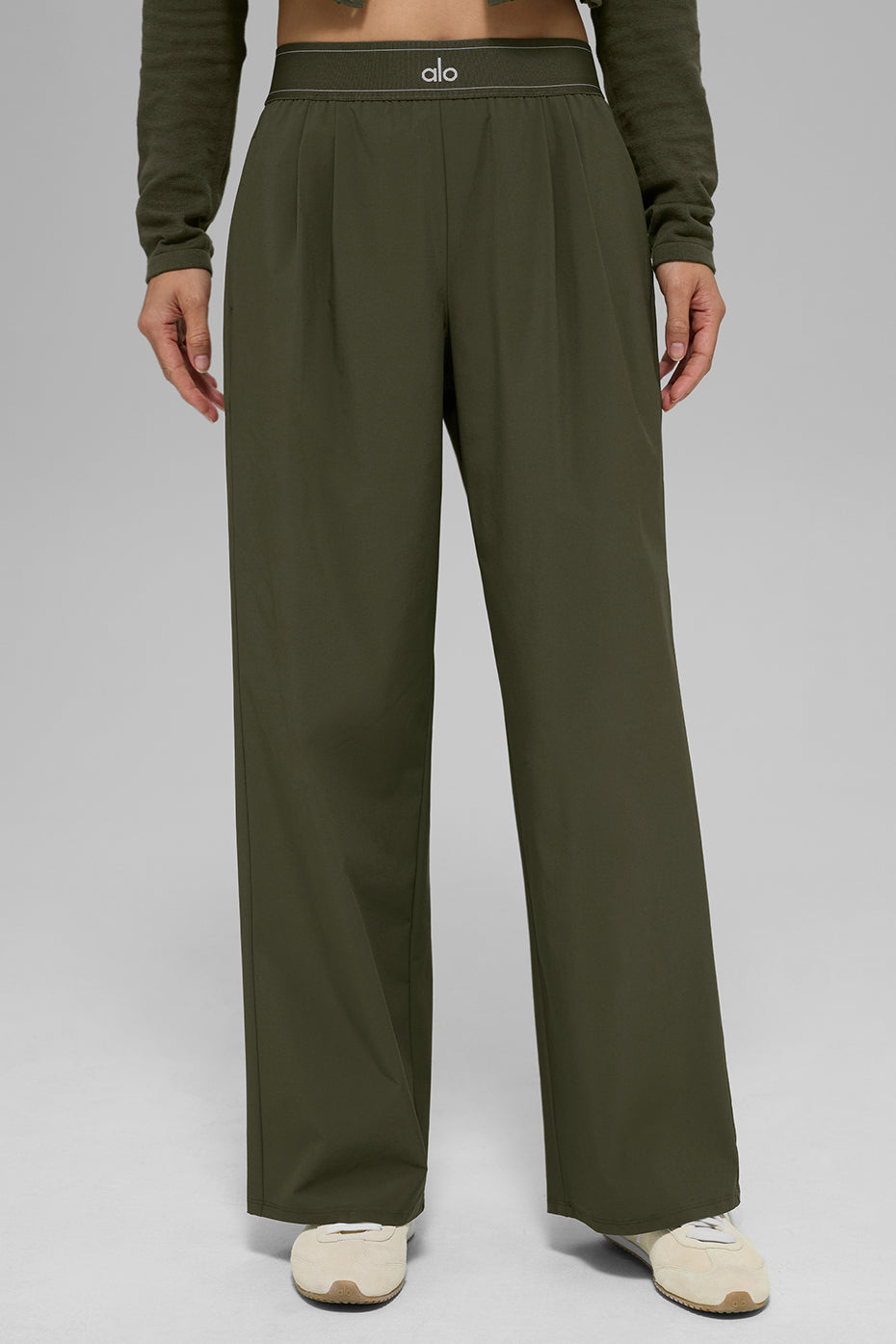 Pantalon Suit Up - Vert olive