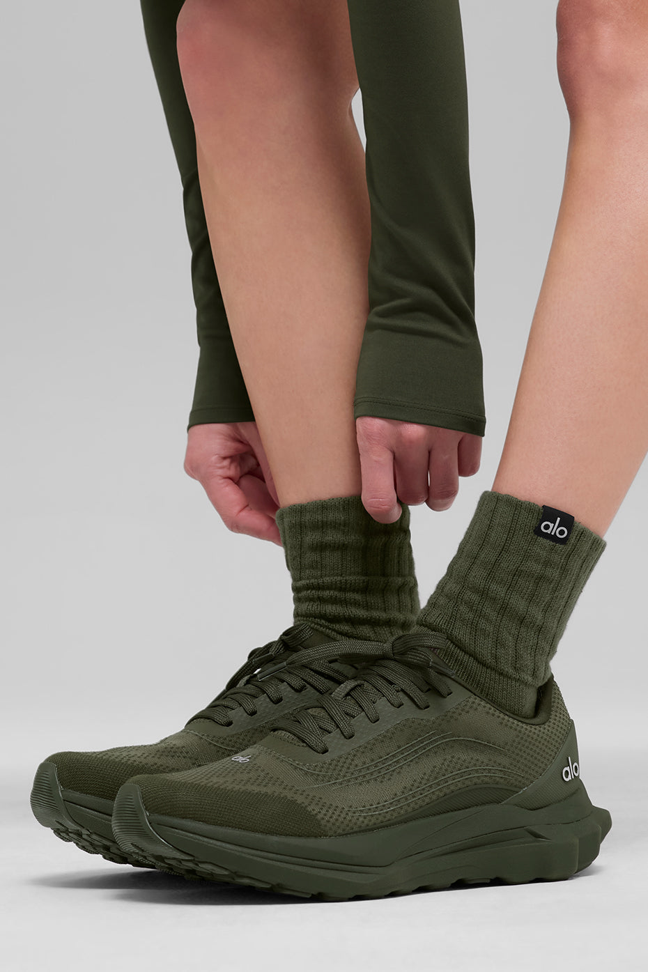 Chaussettes  - froissées mi-mollet unisexe