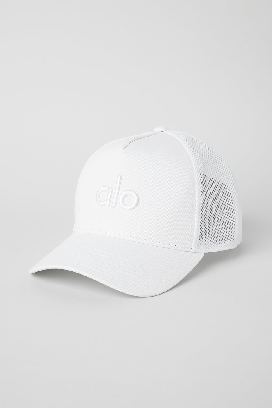 Casquette District Trucker  - BLANC