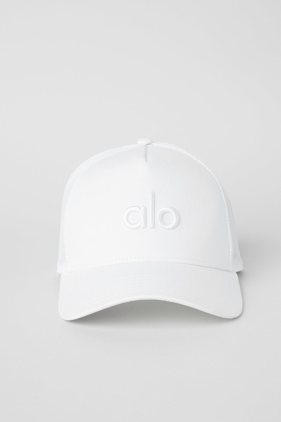 Casquette District Trucker  - BLANC