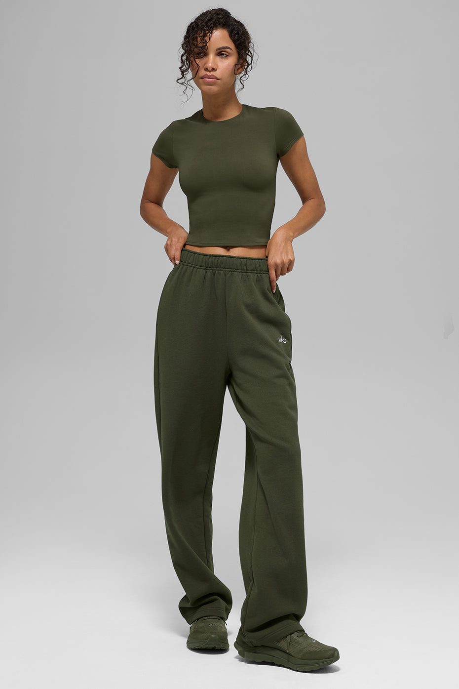 Pantalon de survêtement Accolade - vert olive