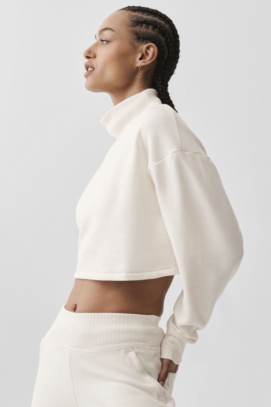 Cropped Serenity Coverup - Ivory